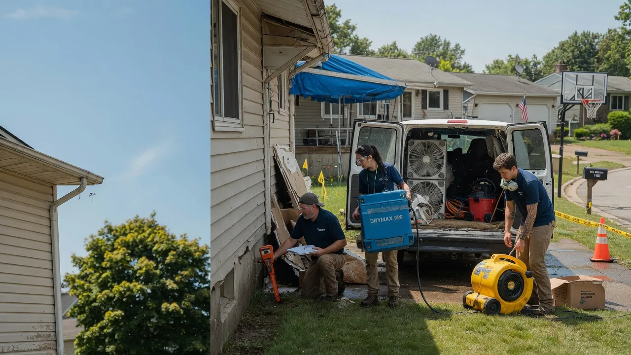 Ceiling Leak Cleanup in Poplar Grove, IL near me